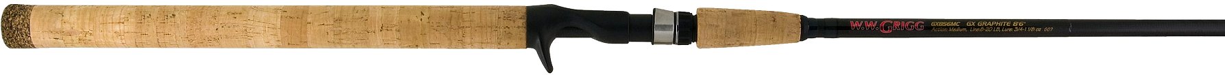 GX856MC  &nbsp; &nbsp;8'6" &nbsp; 2 pc&nbsp;8-20 lb &nbsp; Cast &nbsp; W.W. Grigg Salmon Rod