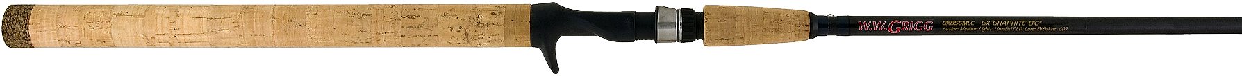 GX856MLC  &nbsp; &nbsp;8'6" &nbsp; 2 pc&nbsp;8-17 lb &nbsp; Cast &nbsp; W.W. Grigg Salmon Rod